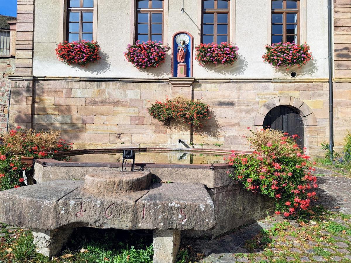 Gite Entre Vignes Et Vergers Maison Historique Gueberschwihr Exteriér fotografie