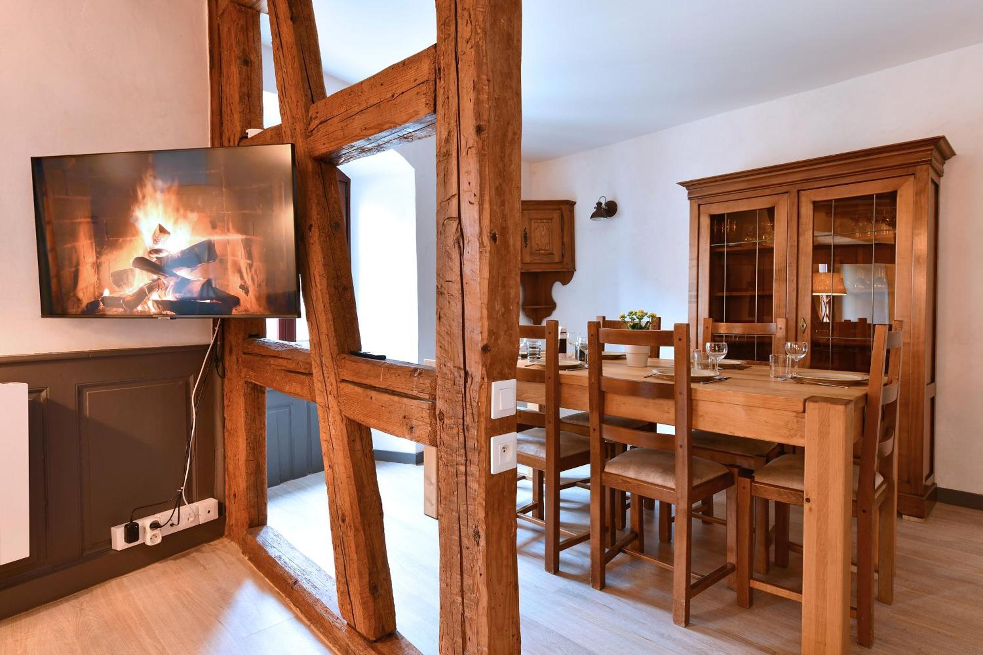 Gite Entre Vignes Et Vergers Maison Historique Gueberschwihr Exteriér fotografie