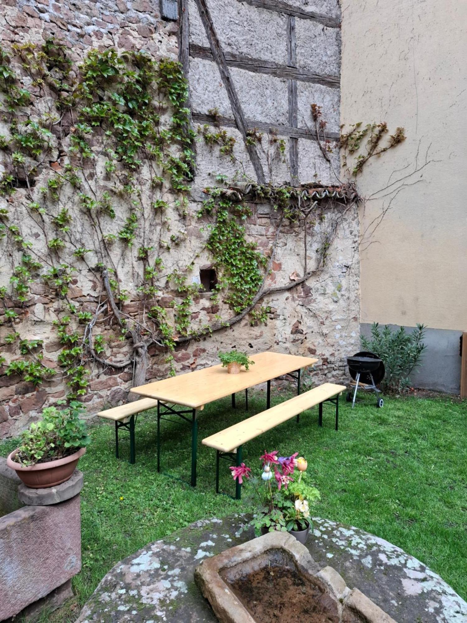 Gite Entre Vignes Et Vergers Maison Historique Gueberschwihr Exteriér fotografie