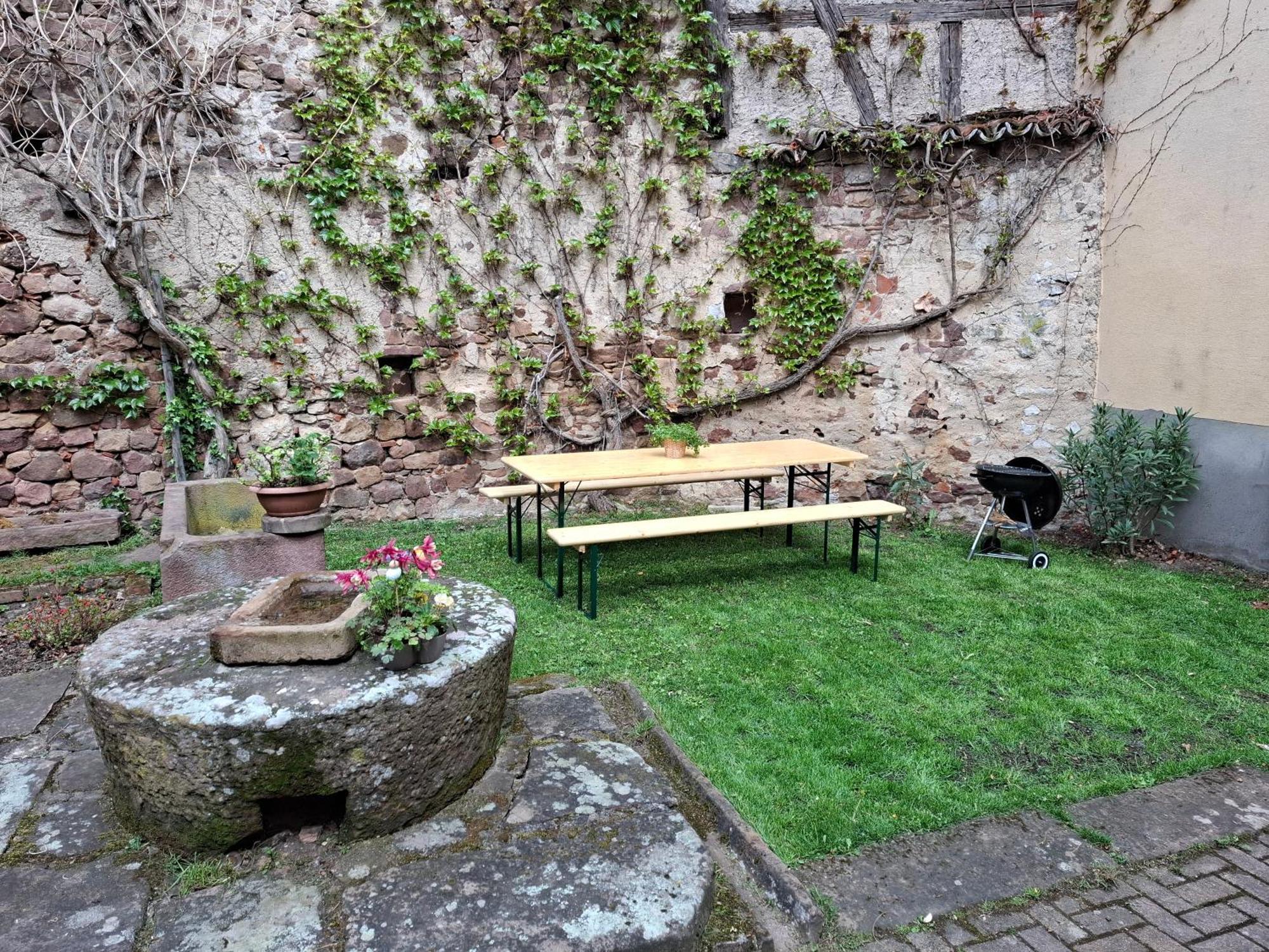 Gite Entre Vignes Et Vergers Maison Historique Gueberschwihr Exteriér fotografie